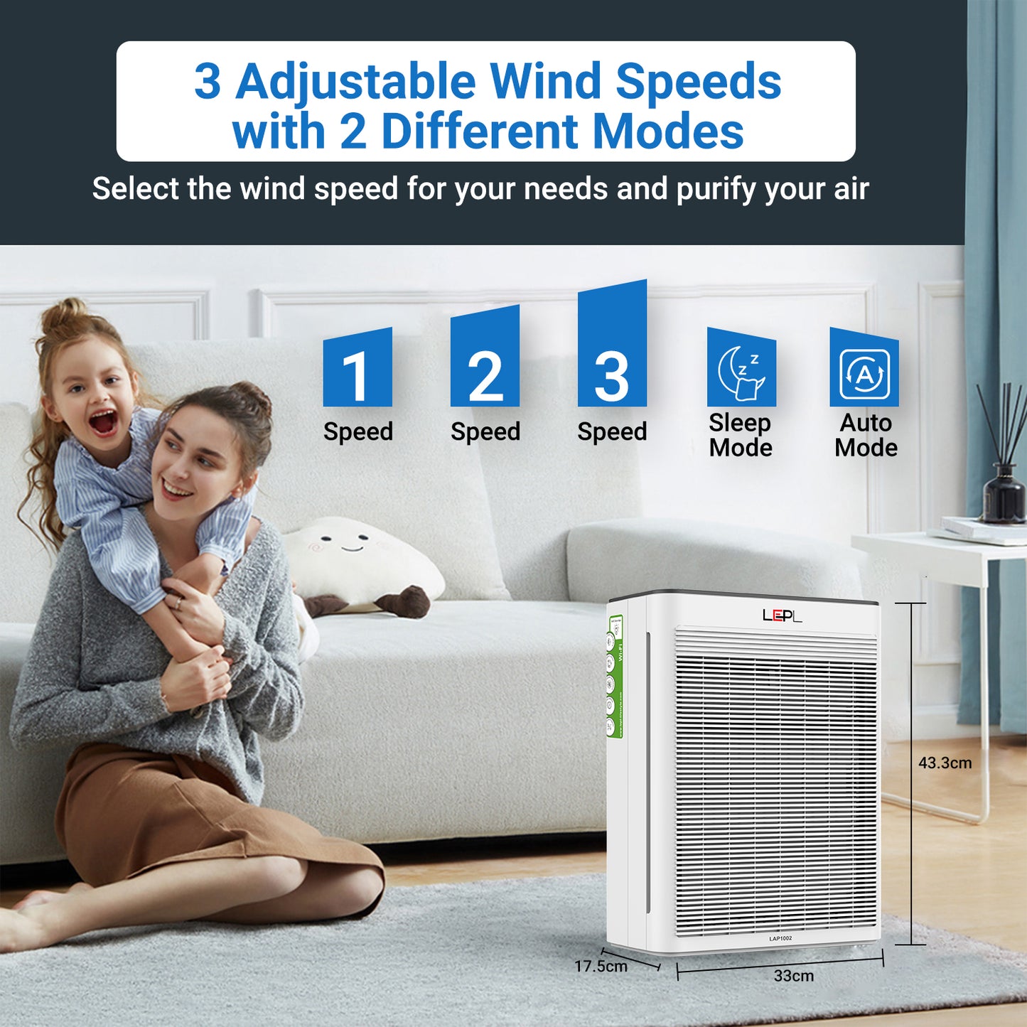 LEPL LAP1002 Air Purifier