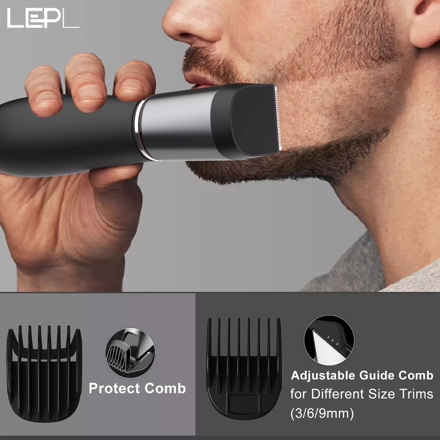 LEPL LT-105 Body Hair Trimmer For Men