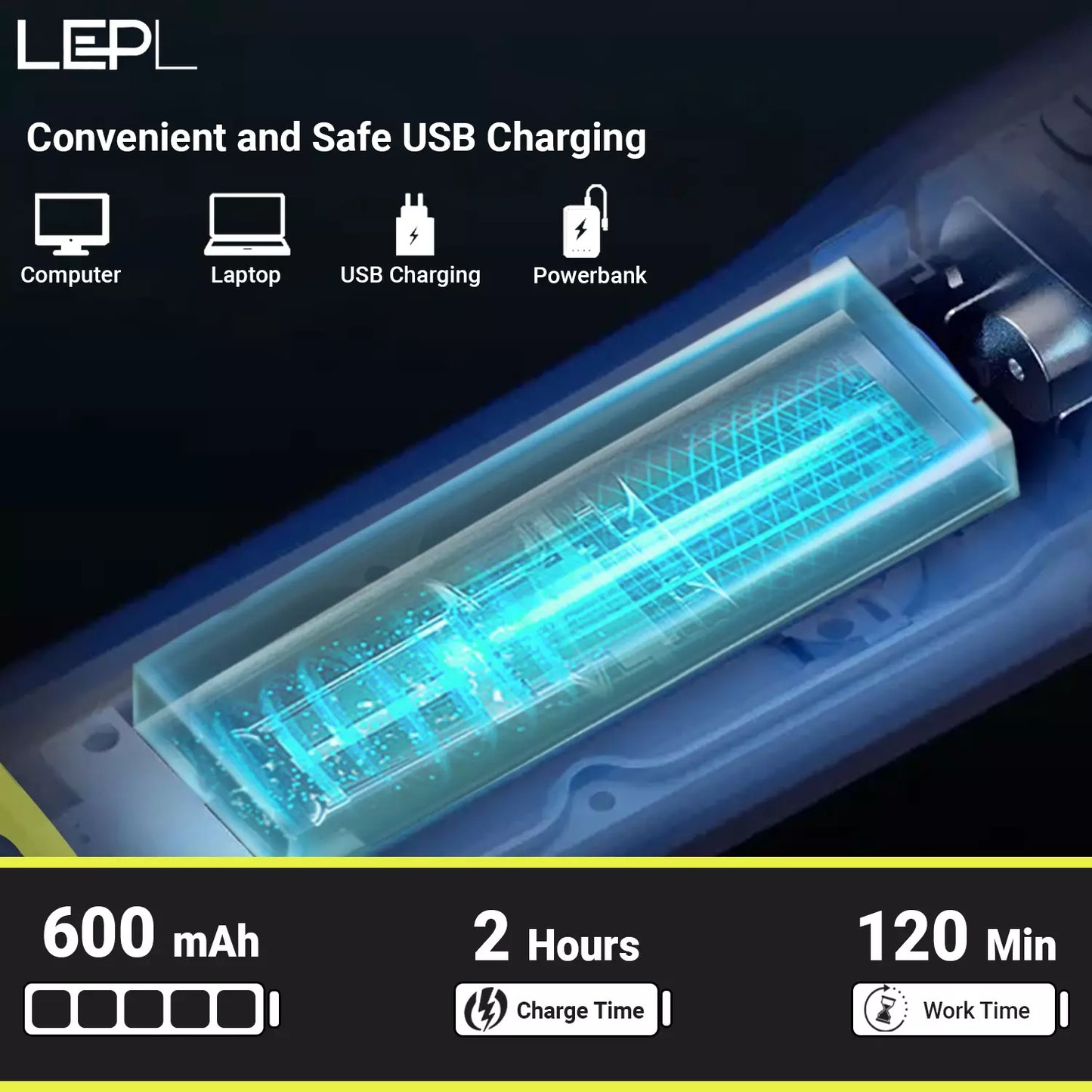 LEPL LT-104 Hair Grooming Kit For Men
