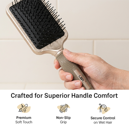 LEPL Studio Pro Paddle Hair Brush, Blush Gold