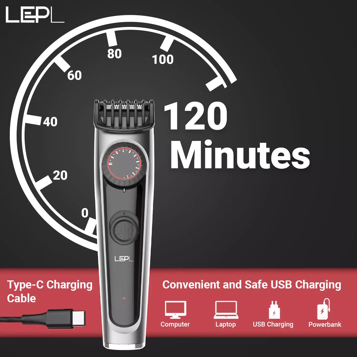 LEPL LT-101 Hair Trimmer For Men