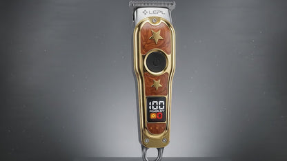 LEPL A-304 Professional Hair Trimmer with 2 Years Warranty, Gold